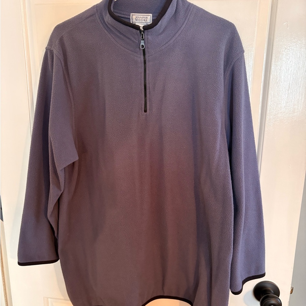 Jennifer Moore Women’s Lavender Zip-Up Fleece